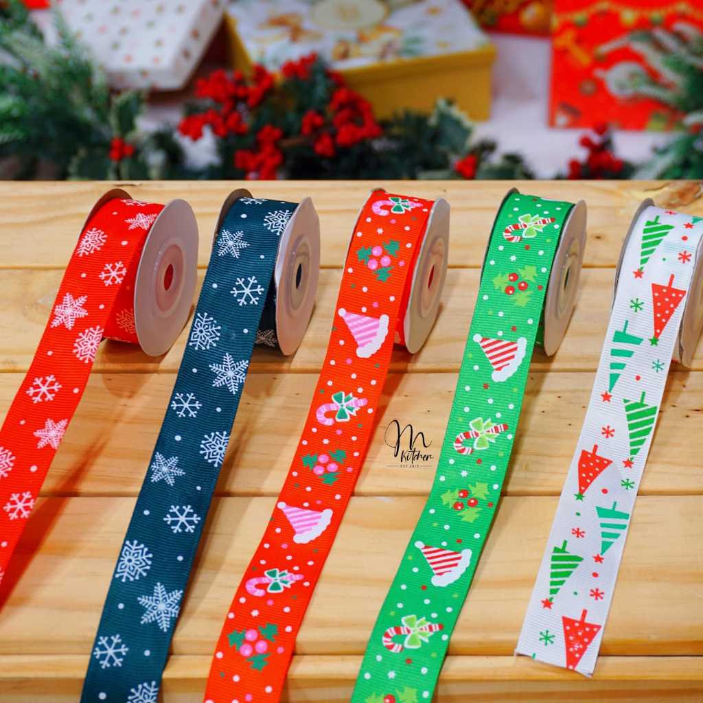 

Pita Natal Roll (2,5cm) Pita Merry Christmas Pita Kado Natal