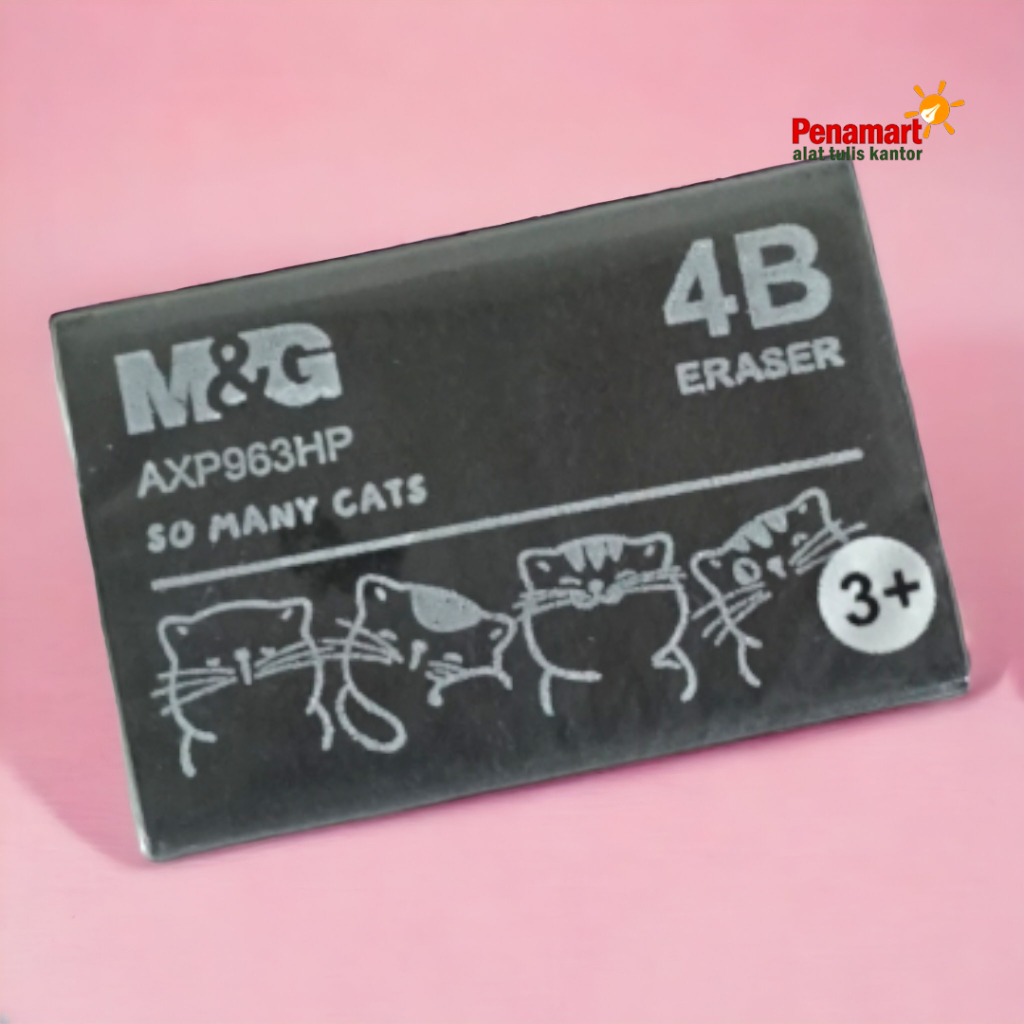 

Penghapus Black Eraser Big Size M&G So Many Cats