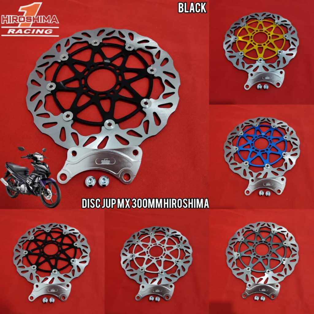 DISC MODEL PSM 300MM PIRINGAN CAKRAM DEPAN FLOATING CNC JUPITER MX VEGA ZR JUPITER MX 135