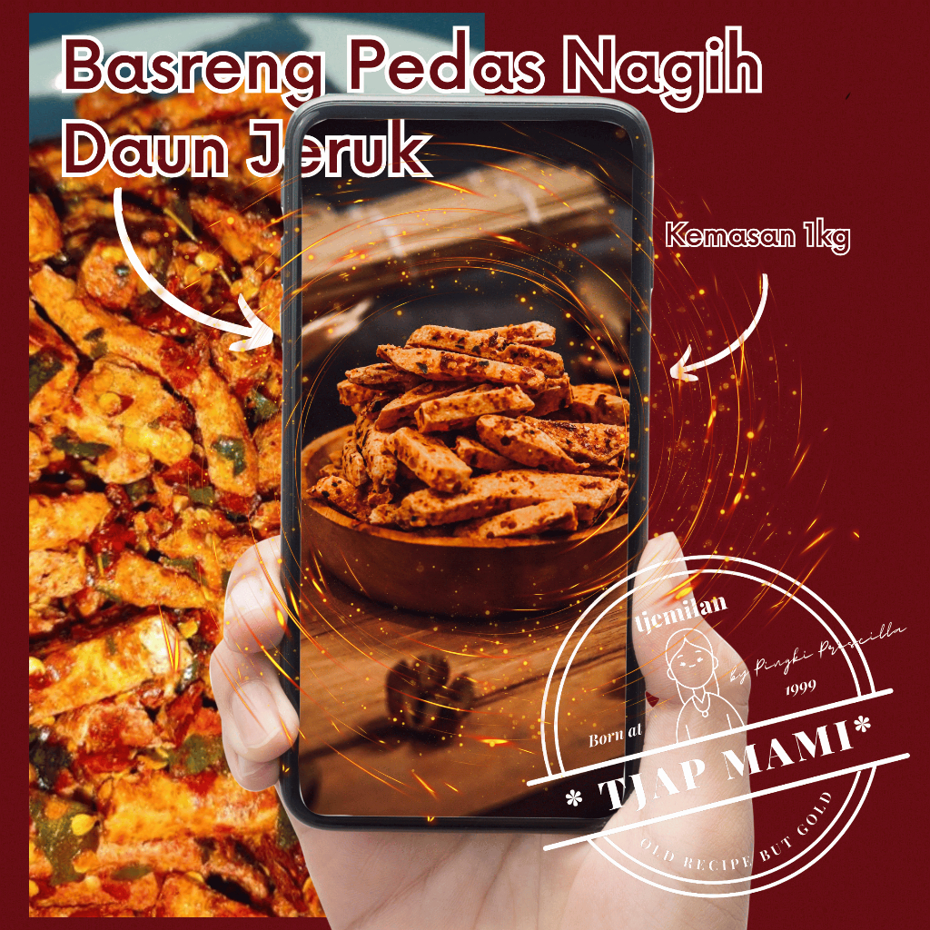 

Basreng Terenak Pedas Daun Jeruk 1KG - TJAP MAMI