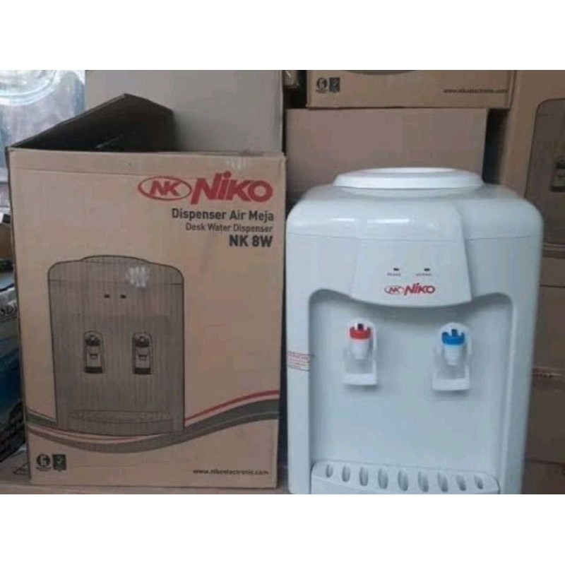 WATER DISPENSER DESK HOT & NORMAL MERK NIKO / DISPENSER NIKO