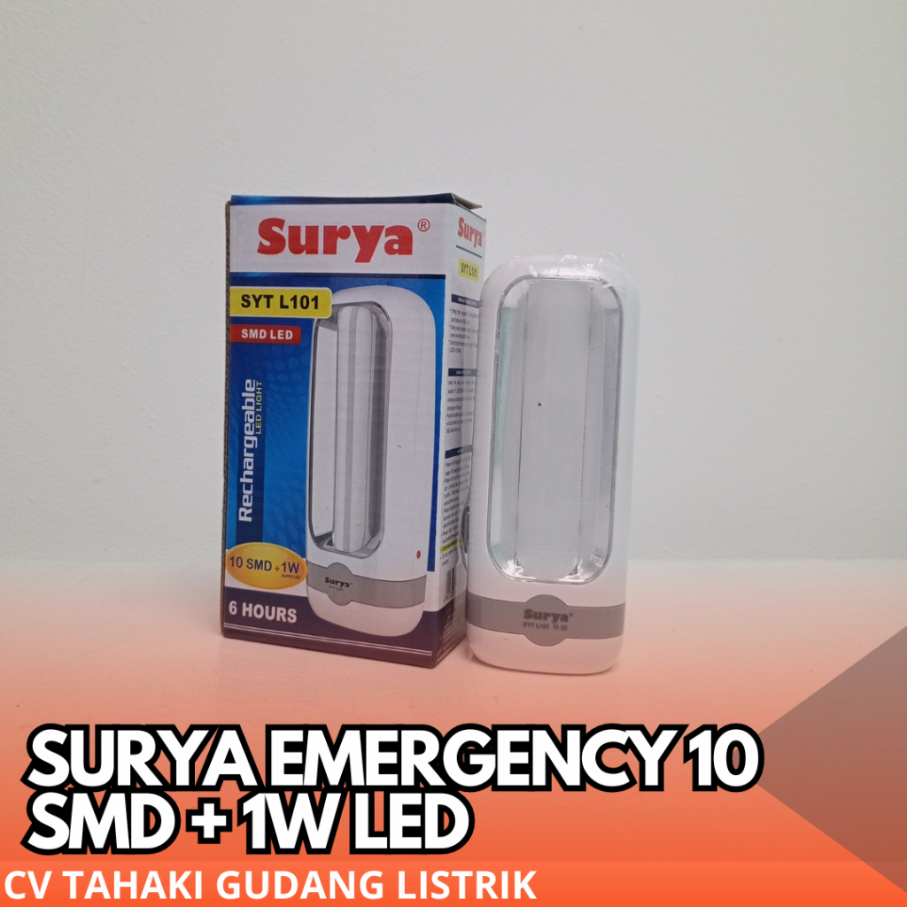 LAMPU SENTER EMERGENCY SYT L101 SURYA