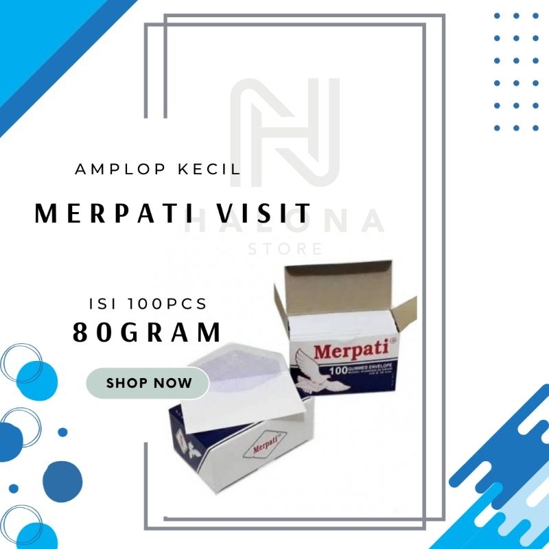 

Amplop Kondangan / Kecil - Merpati Visit - 80 GRAM Lem - 100 Amplop