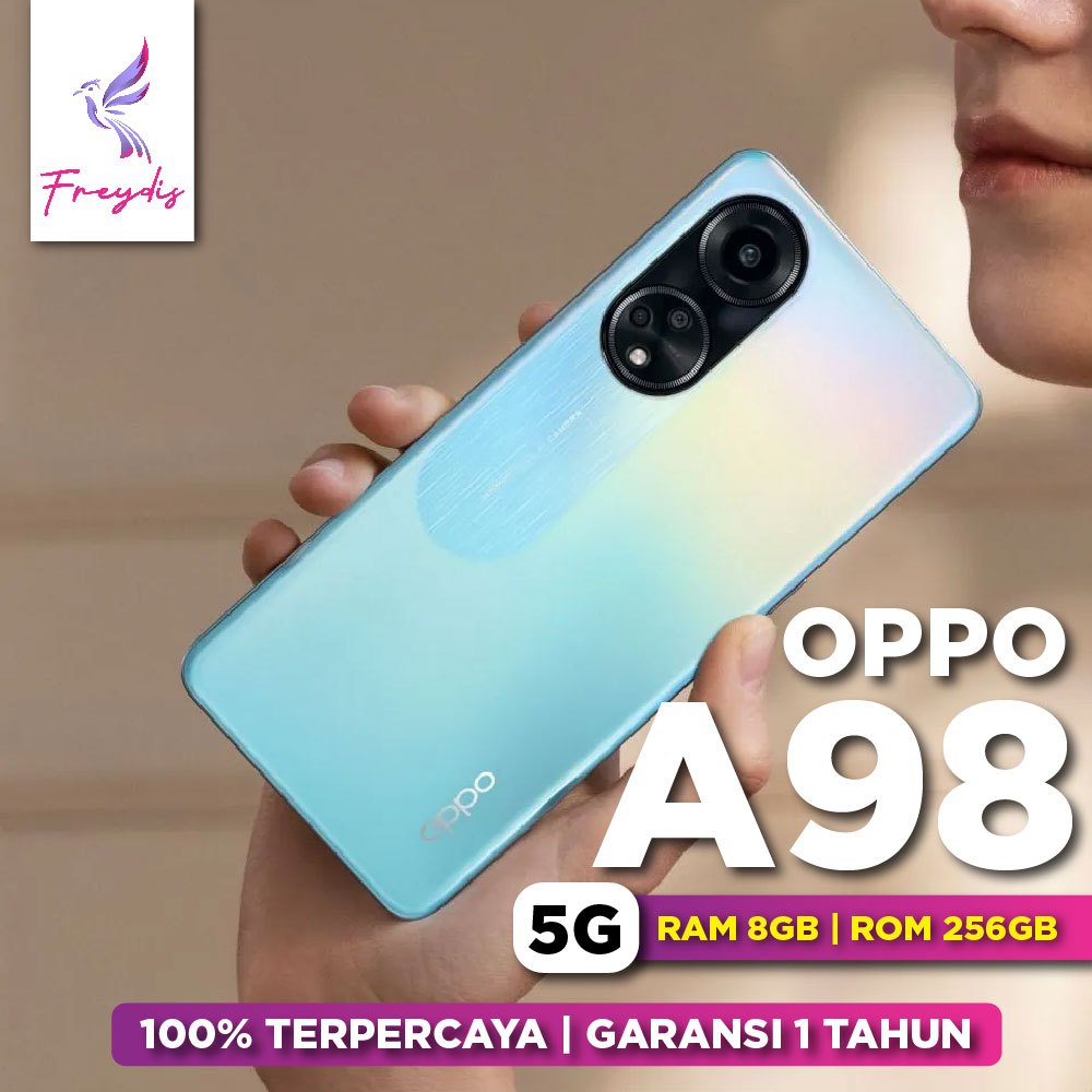 OPPO A98 5G 8/256 GB RAM 8GB ROM 256GB 8GB 256GB Smartphone Android Garansi