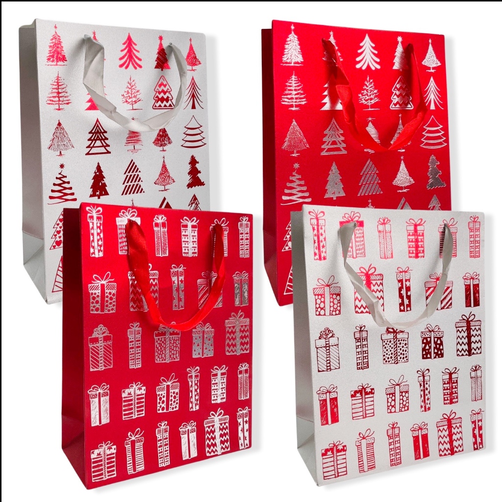 

Pinky Bee Kantong Kertas / Paper Bag Natal 24x18x8cm 67270700