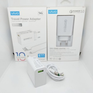 Charger Vivo 5G 15W Kabel Micro USB Power Quick Charger 3.0 Power Adapter