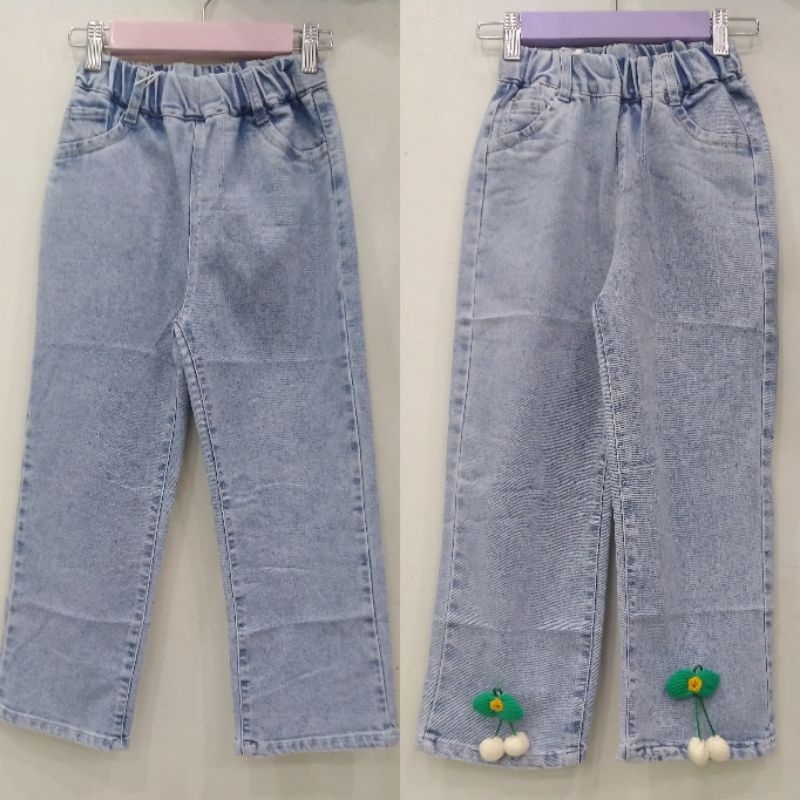 CELANA BOYFRIEND ANAK PEREMPUAN / CELANA JEANS ANAK