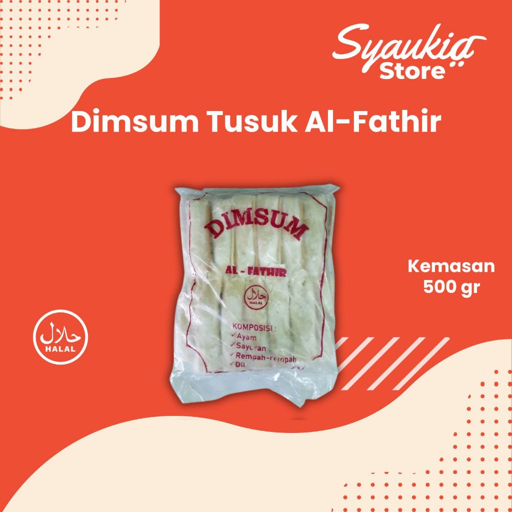 

Dimsum Goreng Tusuk Al Fathir isi 25 Tusuk