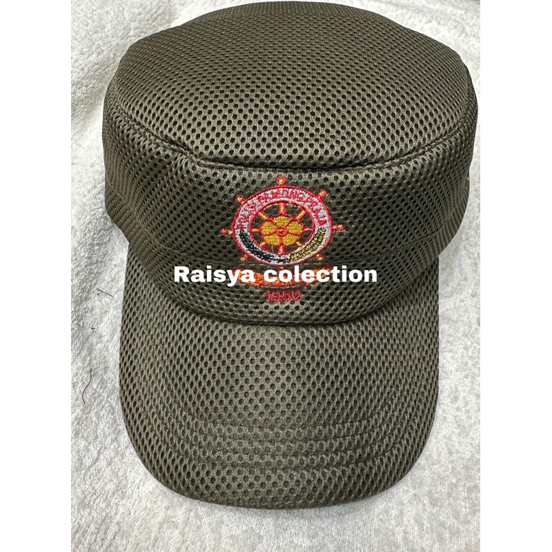 topi pol pp tebaru / topi pol pp model komando / topi pol pp jaring hijau