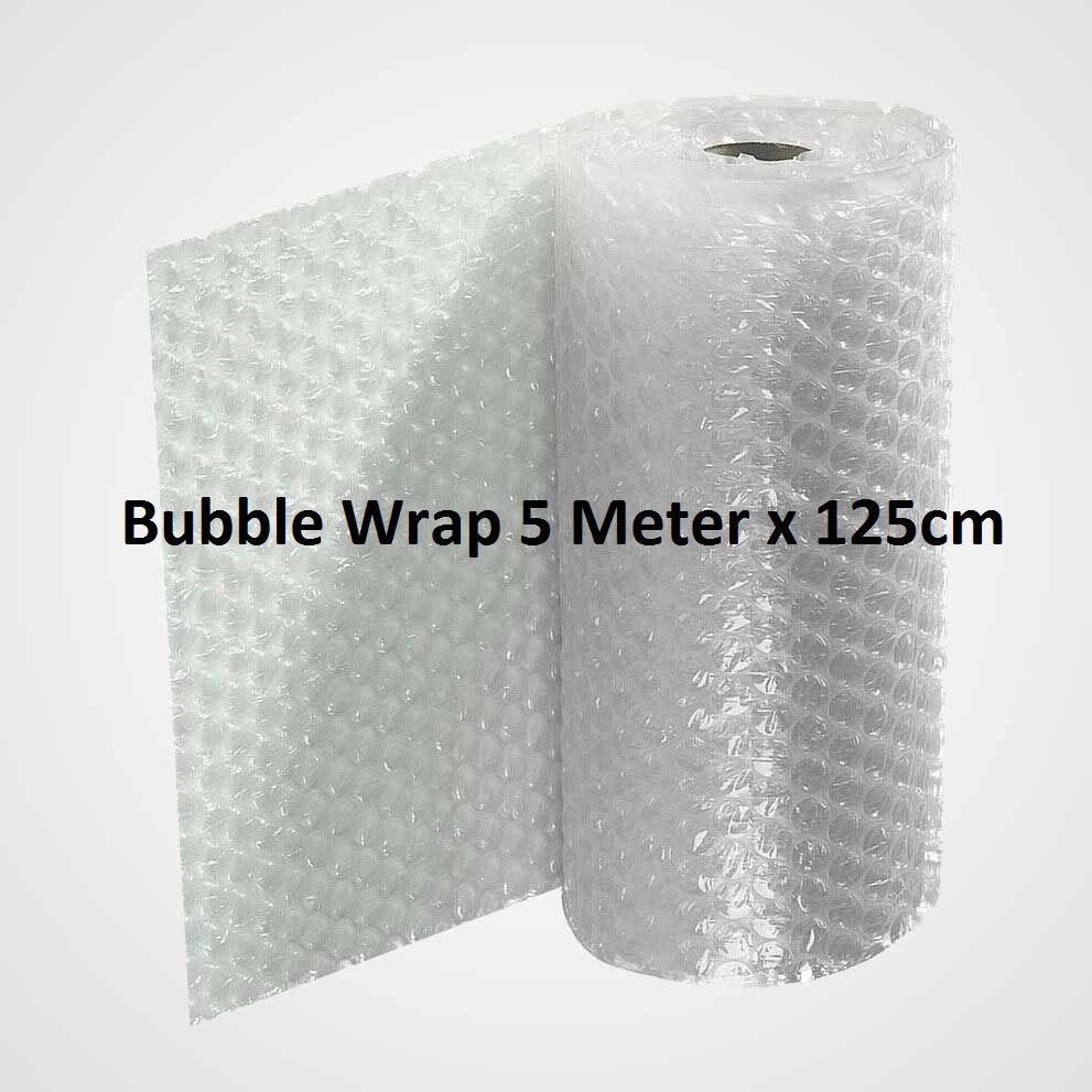 

Plastik Bubble Wrap Gelembung Udara 5 Meter x 125cm