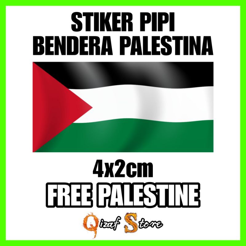 

STIKER PALESTINA FLAG | STIKER PIPI 4x2cm