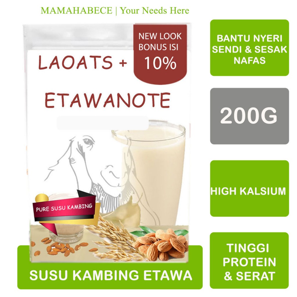 

Susu Kambing Etawa Bubuk Untuk Tulang Sendi Orang Tua Susu Tulang Etawa Bubuk Susu Sendi Dan Tulang Susu Kambing Etawa Colustrum Untuk Paru Paru etawalin susu sendi dan tulang etawaku platinumLaoats (200G)