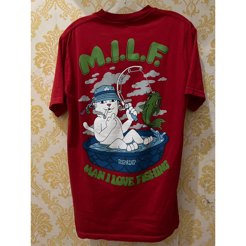 ripndip m i l f tee second brand