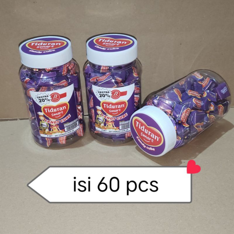 

Permen Candy Cube Permen Viral Milo Millo Rasa TIDURAN SMART Isi 60 Obral