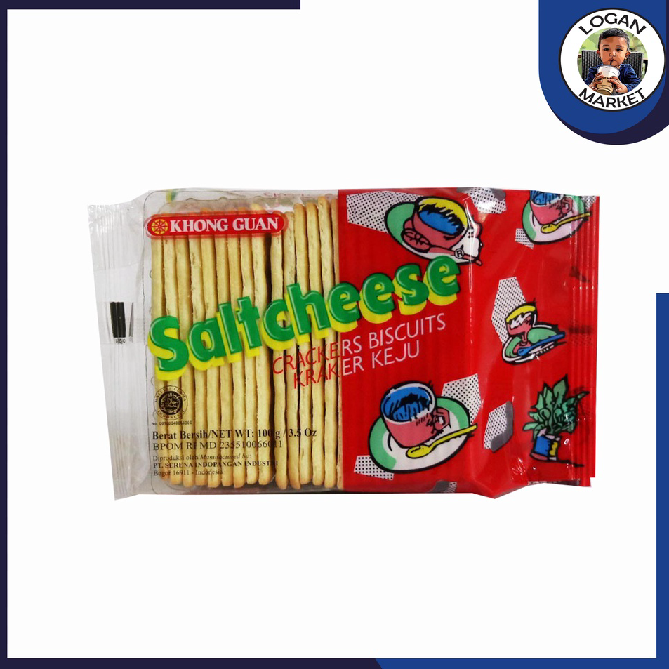 

Stok Banyak Khongguan Khong Guan Saltcheese Crackers Pocket 100gram 100 gram Murah