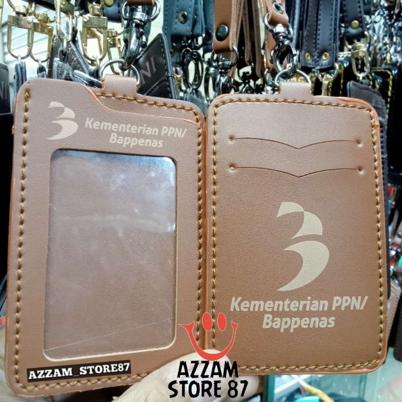 

ID Card Holder Tali Lanyard Name Tag Logo KEMENTERIAN PPN BAPPENAS