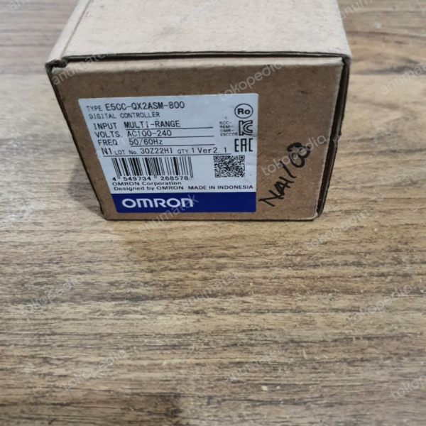 Digital Controller Omron E5CC-QX2ASM-800 E5CC QX2ASM 800 E5CCQX2ASM800 Diskon
