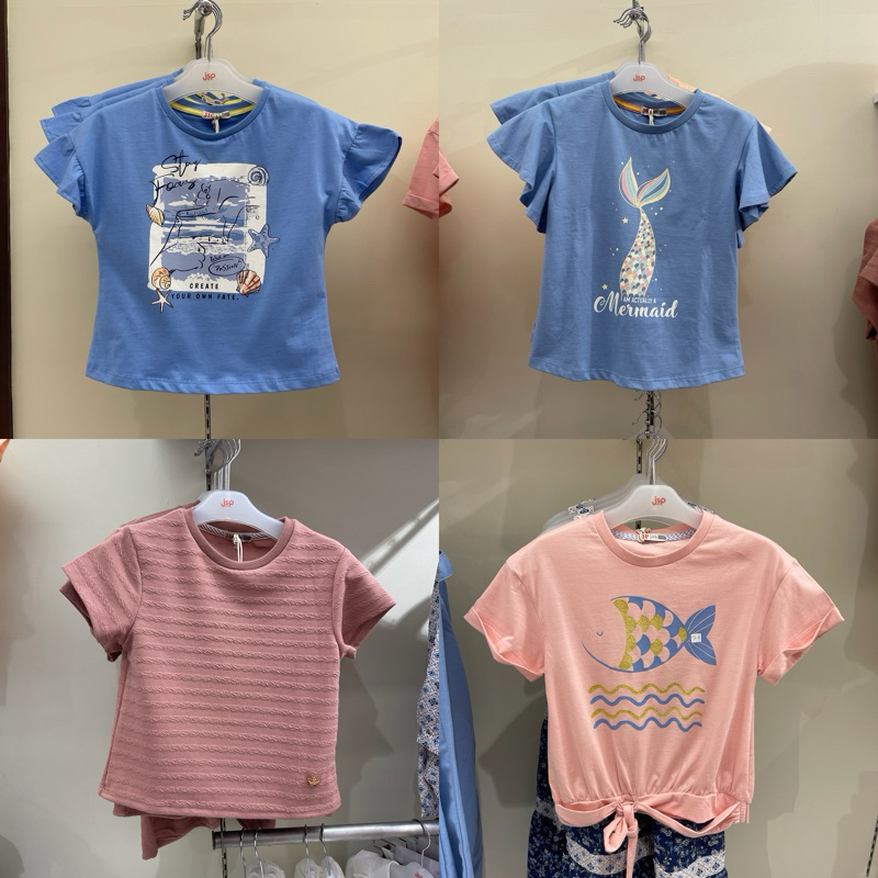 Kaos Anak Perempuan JSP Kids (4-14 Tahun)