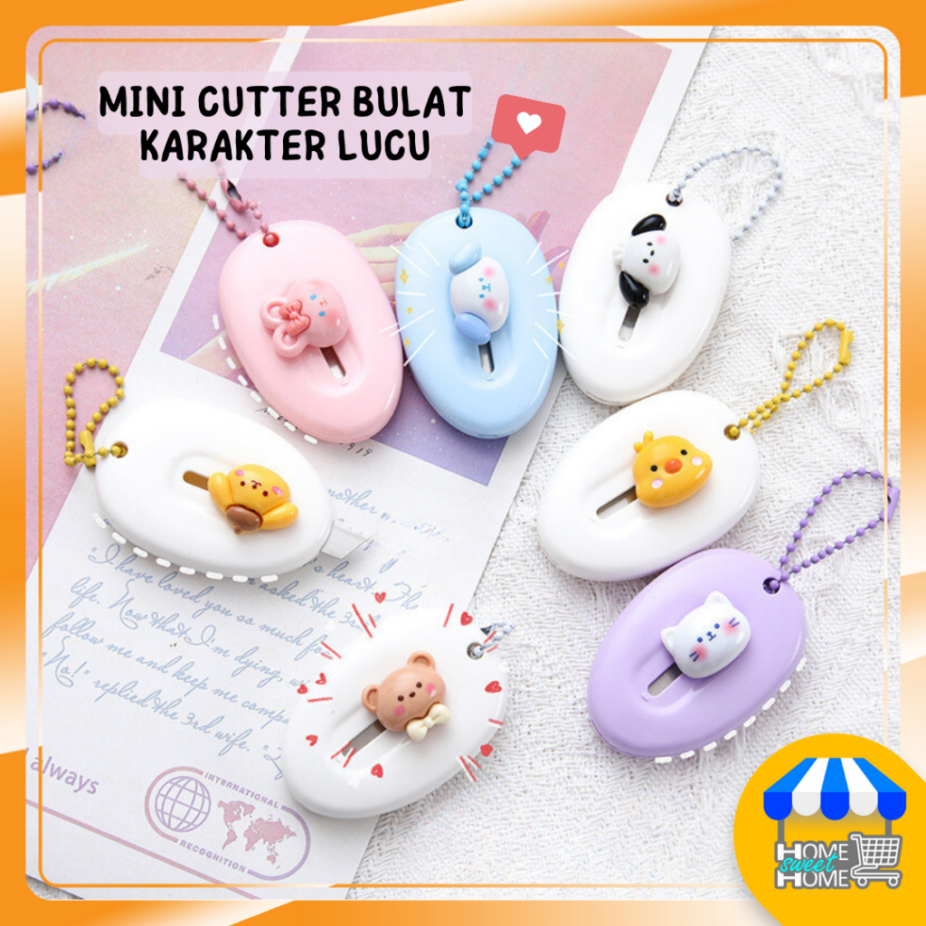 

Mini Cutter Pisau Mini Motif Lucu Import Murah