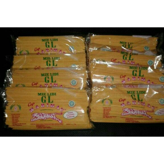 

Terlaris Mie Lidi Medan / Mie Gombak GL cap Harimau 1 kg ➽✤★
