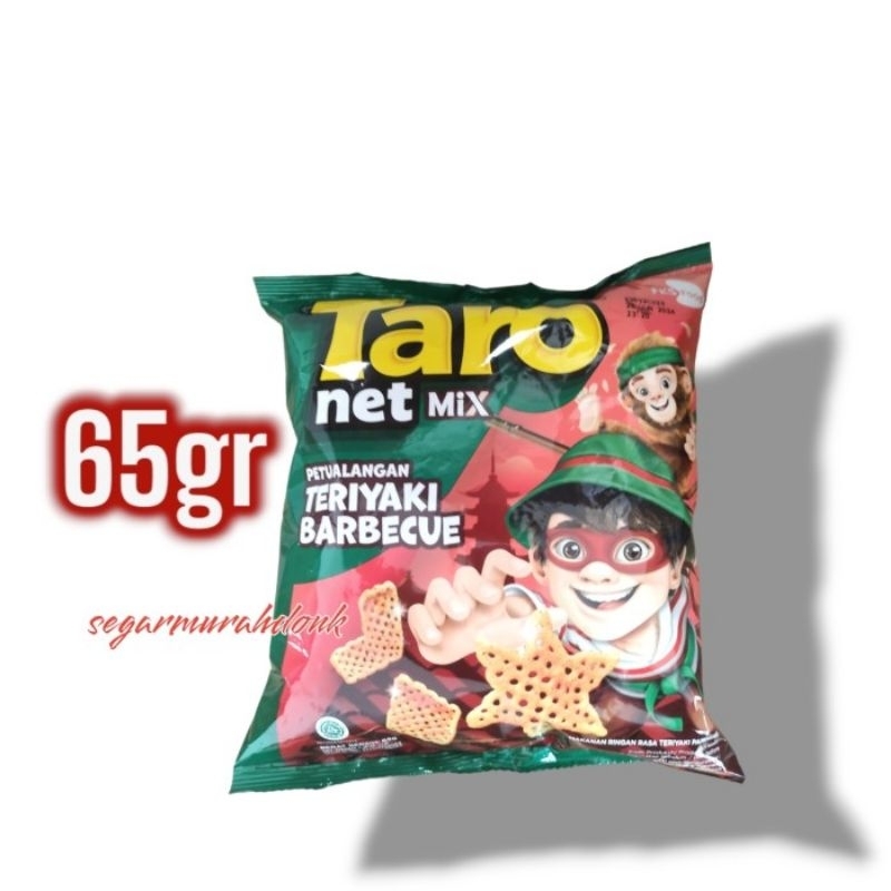 

Taro Net Mix 65 gram Rasa Teriyaki Barbeque