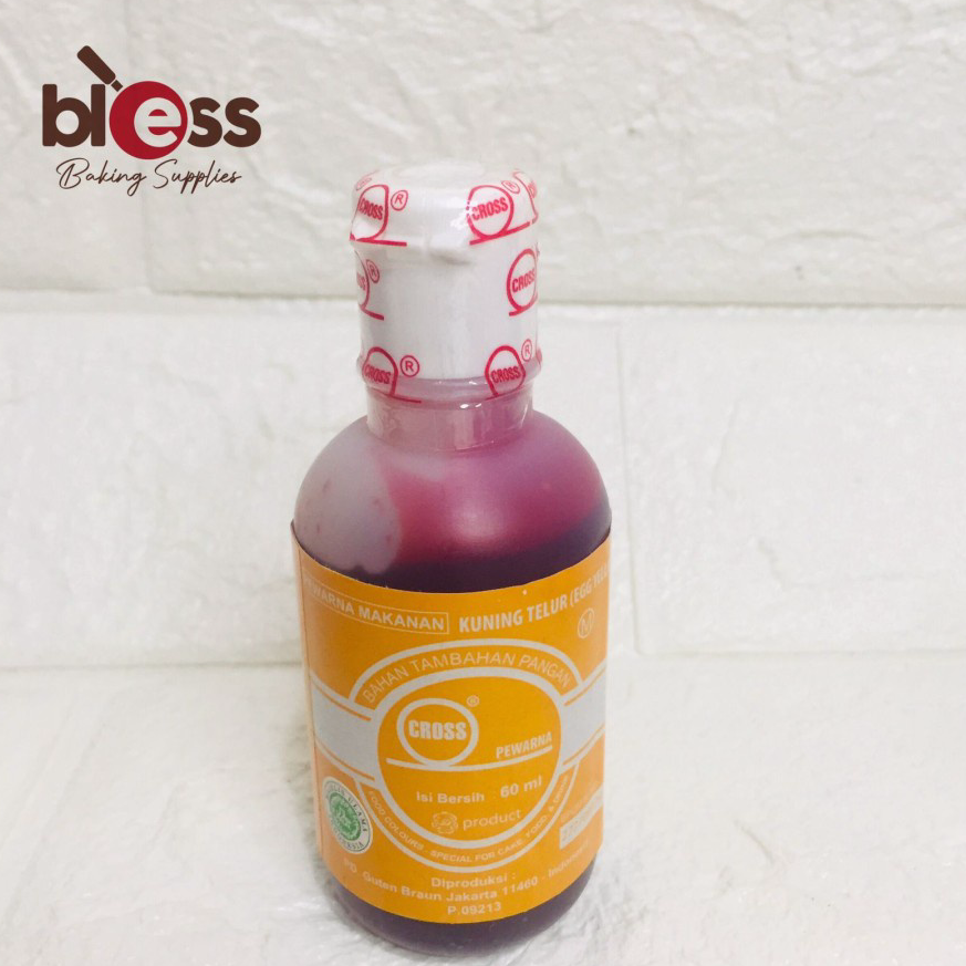 

✨ PEWARNA MAKANAN DIVA CROSS 60 GR EEG YELLOW / LIQUID ICING / FOOD COLOR / COLOUR / LSN (12 PCS)