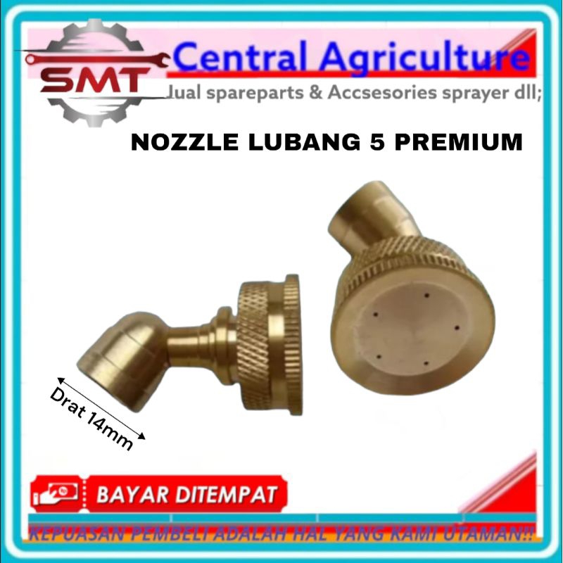 Nozzle/spuyer lubang 5 qualitas premium
