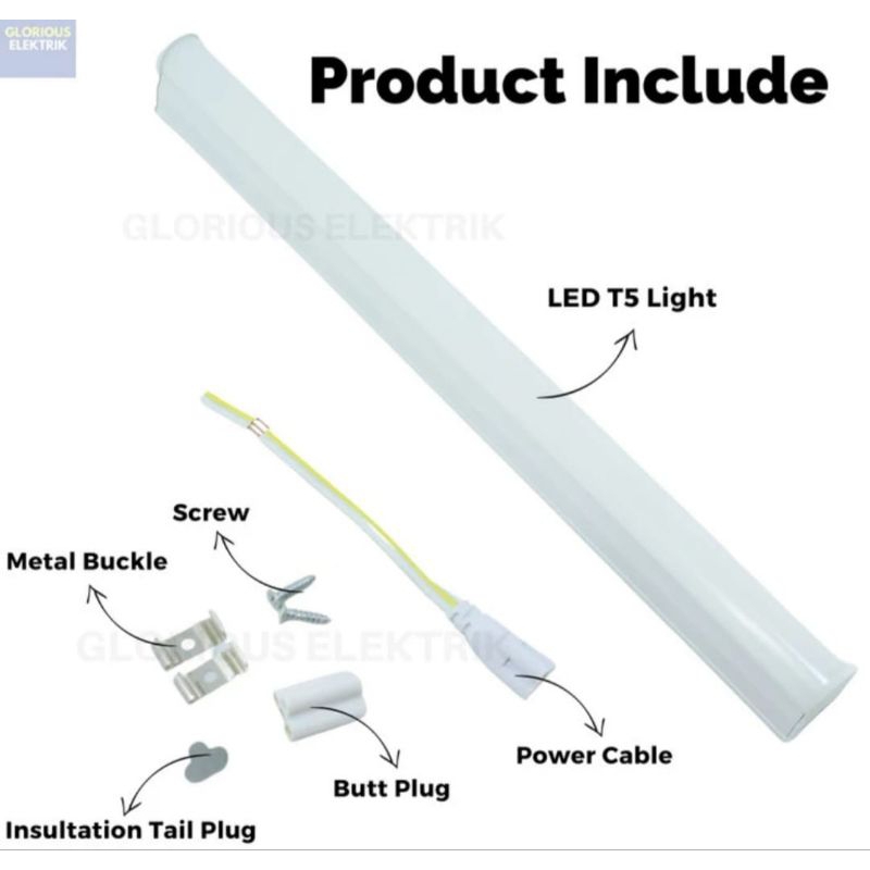 Lampu Led Tube T5 LED 18Watt 18W 120Cm