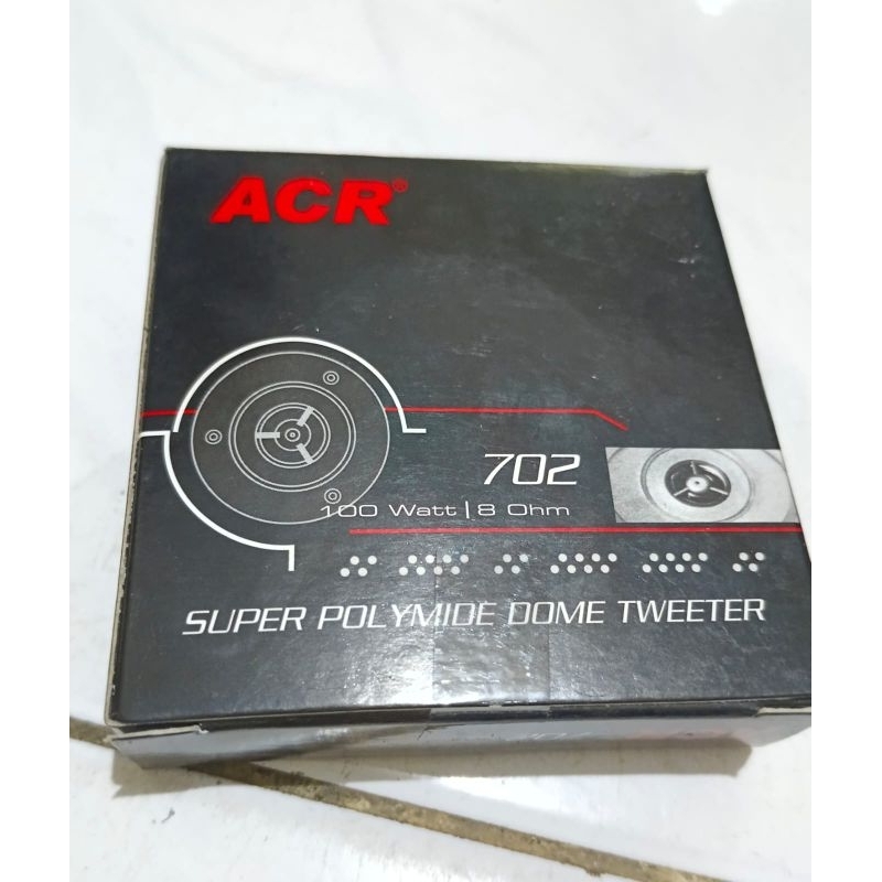 Twitter ACR 702 original 100watt model kecil polymide dome Twitter