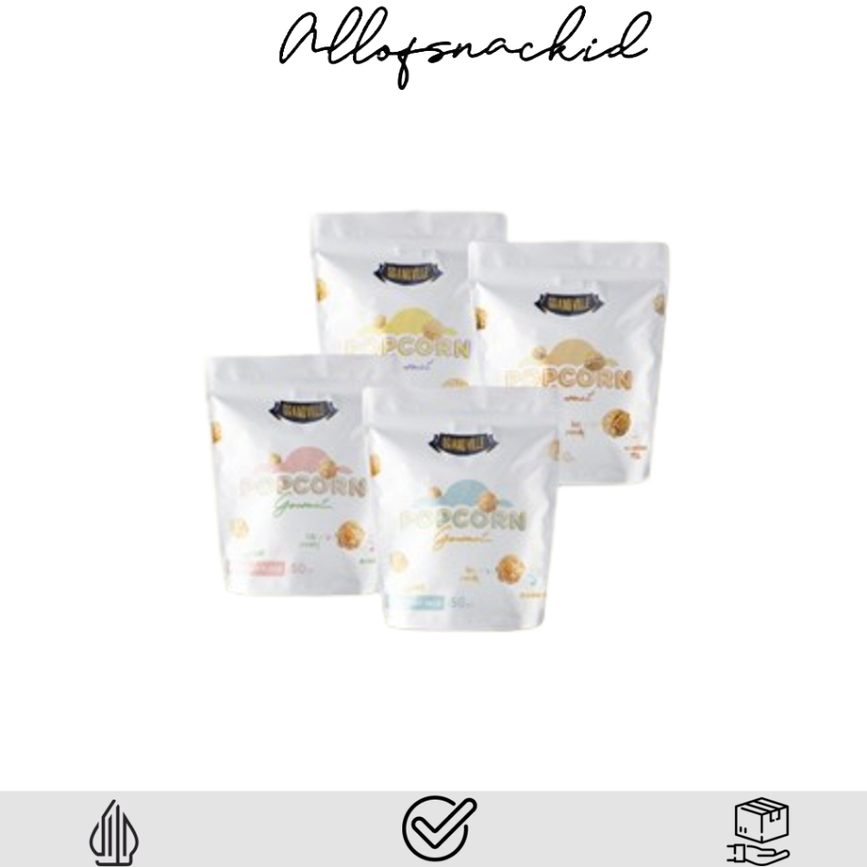 

Stok Banyak Grandville - Popcorn Gourmet - 50gr - All Varian