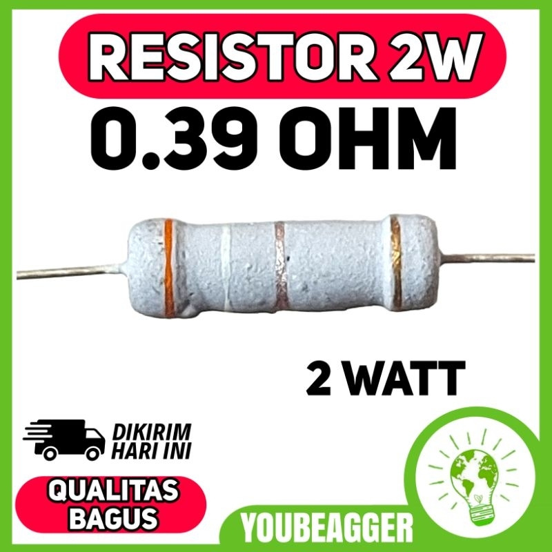 Resistor 0.39 Ohm 2W