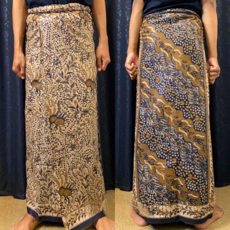 SARUNG BATIK BAKARAN MOTIF LASEMAN KLASIK COKLAT SARUNG LASEMAN SARUNG BATIK PEKALONGAN