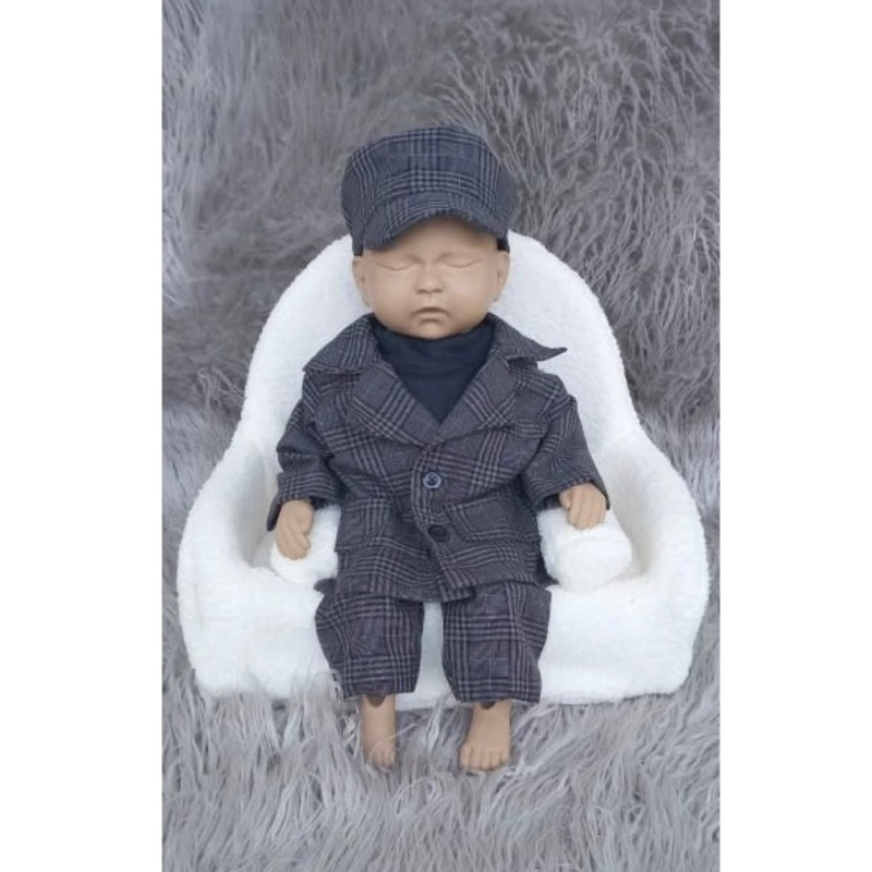 setelan jas bayi jas newborn jas anak baju pesta anak kostum baby bos setelan jas anak