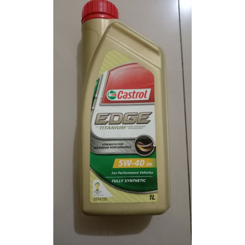 Oli castrol mobil Edge SAE 5W 40