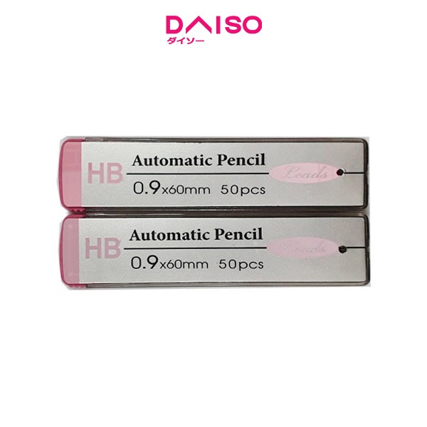 

Daiso Mechanical Pencil Lead -50 pcs. X 2 - HB - 0.04in - 0.9mm -