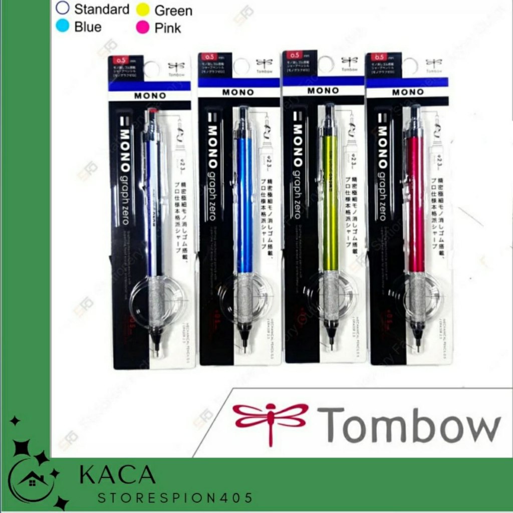 

Pensil Mekanik Tombow 0,5 mm - Mono Graph Zero - Pink