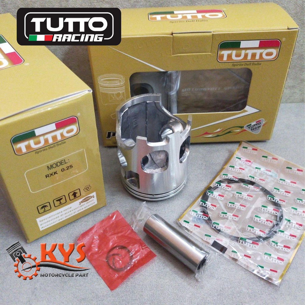 PISTON KIT RX KING RXKING RXK SEHER KOMPLIT OS STD 25 50 75 100 125 150 175 200 TUTTO RACING