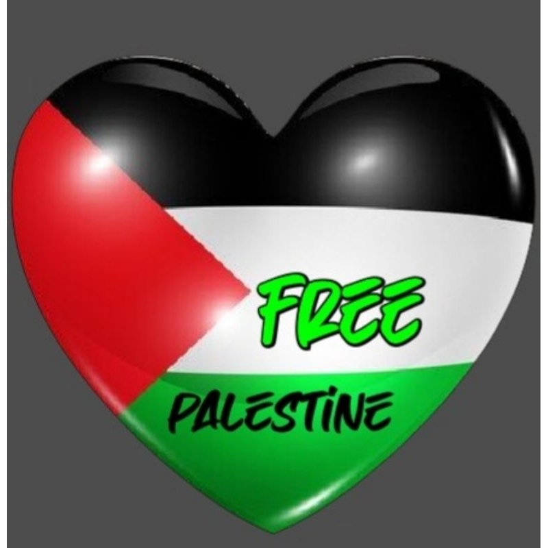 

sticker pipi bendera free palestine love palestine