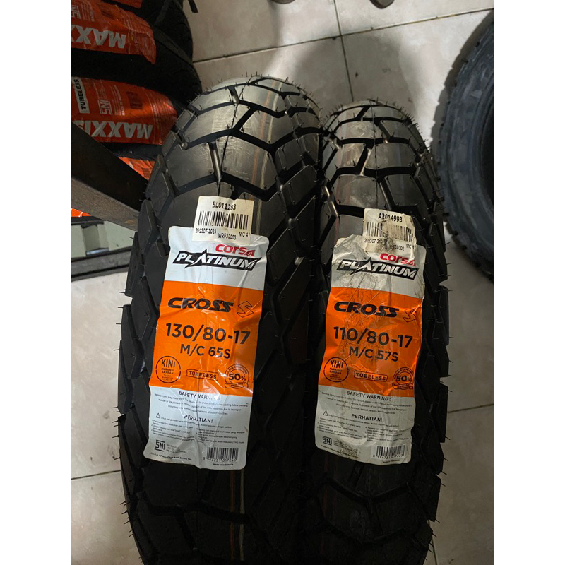 corsa cross s 110/80-17 & 130/80-17 TL