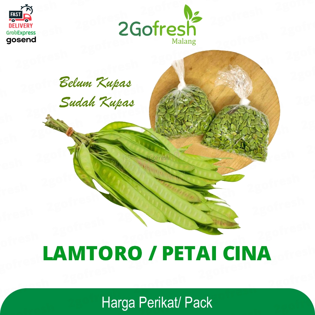 

Lamtoro / Petai Cina + Kupas Fresh - Sayur Sayuran