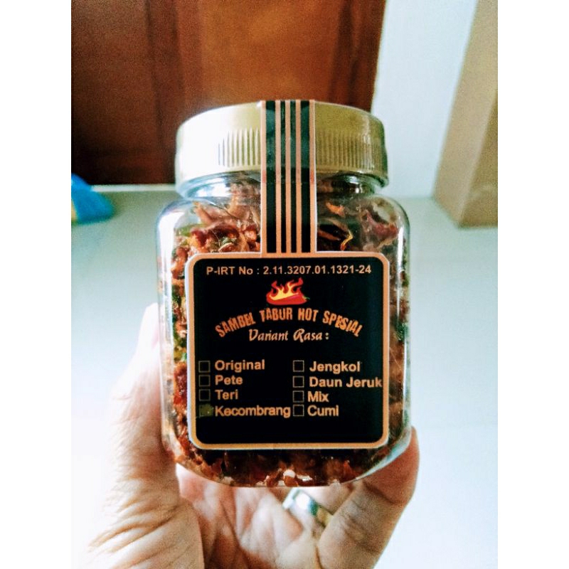 

sambel tabur tolenjeng jeletet varian kecombrang