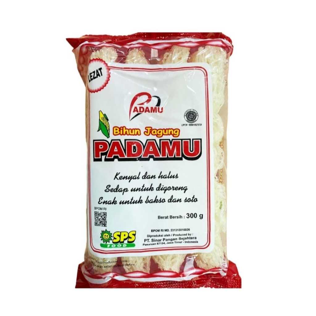 

BIHUN JAGUNG PADAMU 300gr MERAH MIHUN