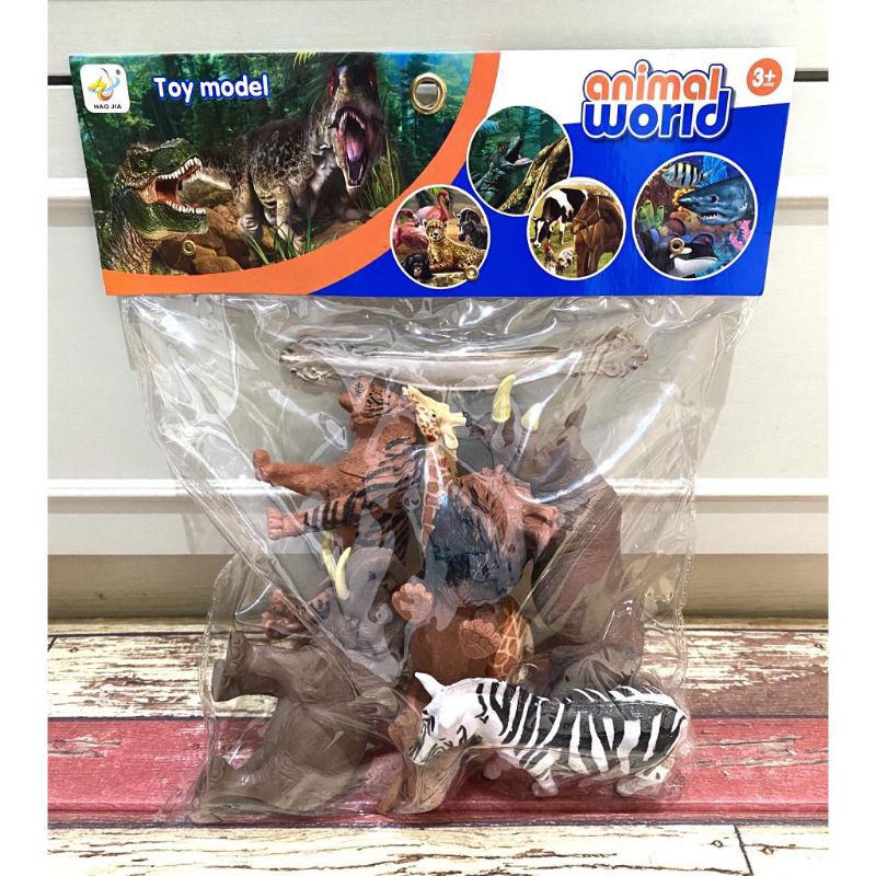 Mainan Miniatur Hewan / Binatang ANIMAL WORLD