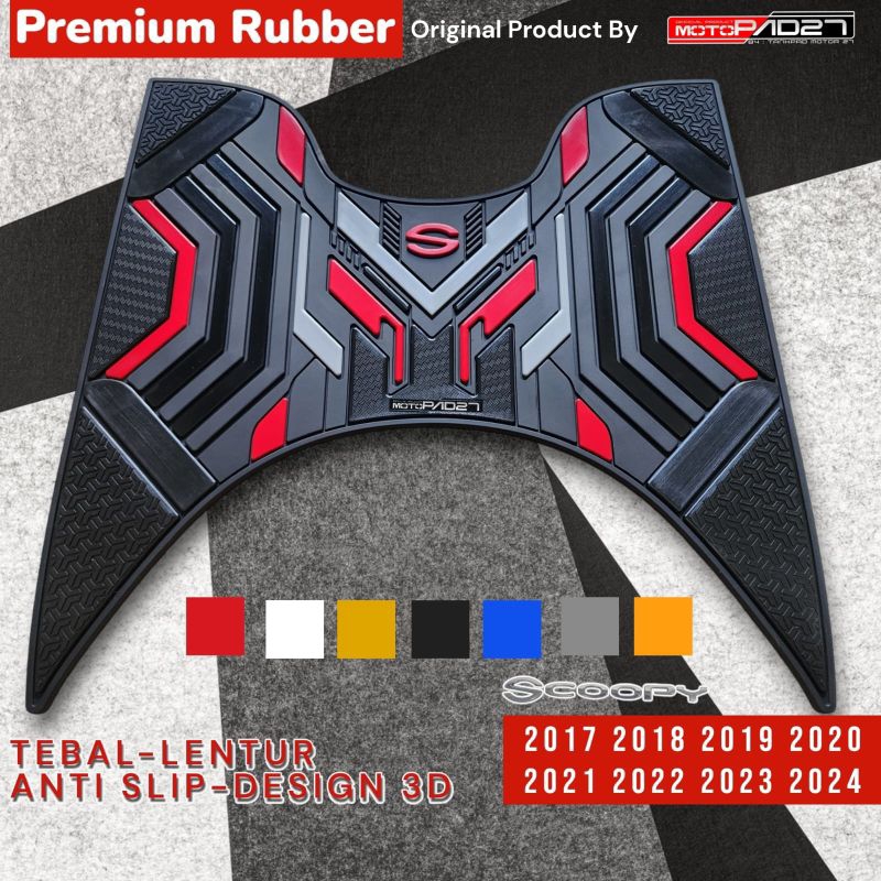 Karpet Motor Scoopy Karpet Scoopy Bordes Scoopy Alas Kaki Motor Scoopy