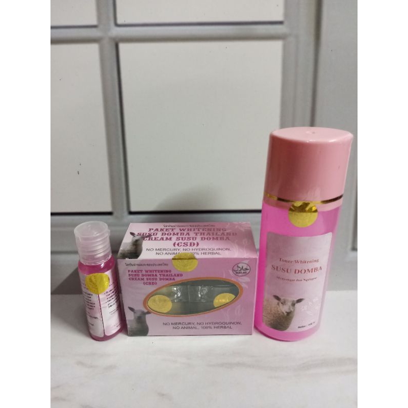 paket susu domba 30gr ori/ paket csd ori 30gr (csd besar,serum,toner)