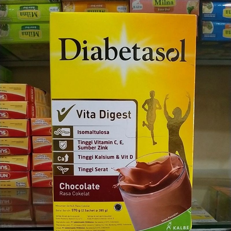 

Diabetasol Chocolat 570g