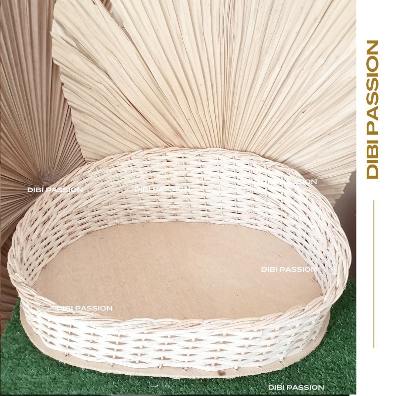 Keranjang Rotan Telur Sandaran Lonjong | Hampers Parcel Buah Seserahan Unik