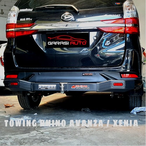 Tanduk Belakang Towing BAR AVANZA/XENIA Rhino Original Bumper Rhino Bahan Besi Tebal