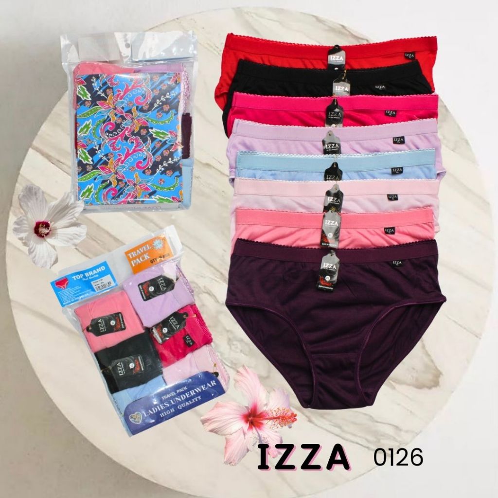 Celana Dalam Wanita IZZA Ladies Underwear M L XL XXL - Pakaian dalam IZZA 0126 High Quality