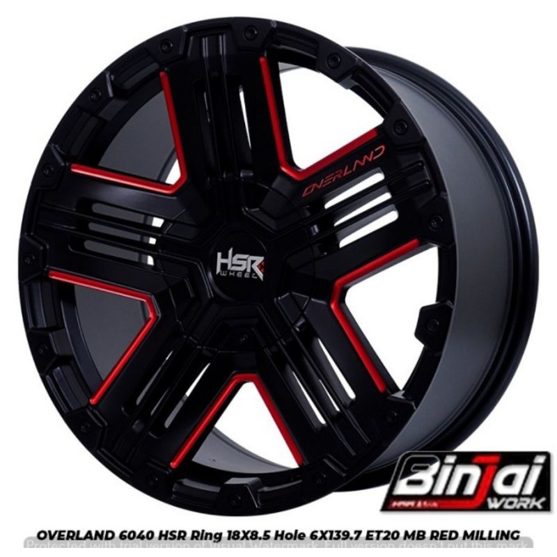 velg mobil ring 18 untuk mobil pajero fortuner terrano